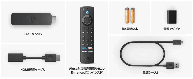 AmazonのFire TV Stick（ファイヤーTV スティック）をテレビに接続する